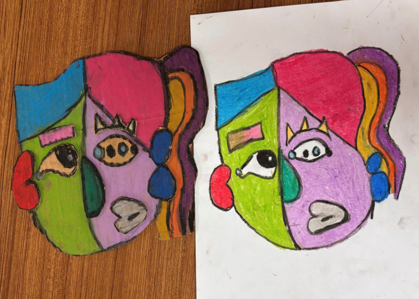 Picasso Tarzı Mask Yapım Atölyesi