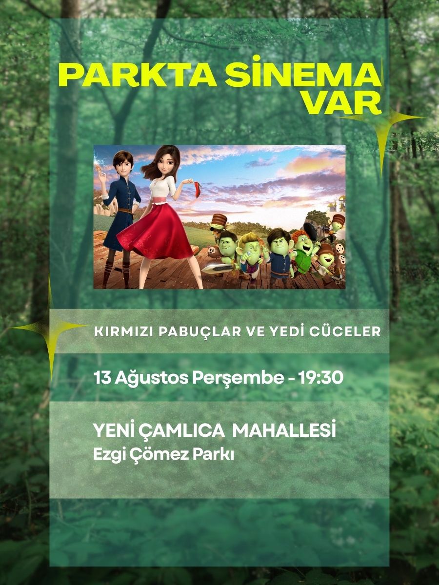 Parkta Sinema Var- Kırmızı Pabuçlar Ve Yedi Cüceler