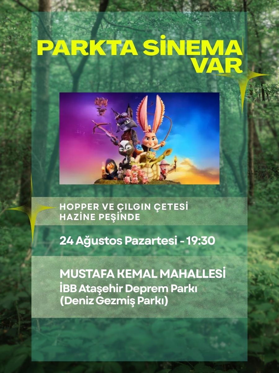Parkta Sinema Var- Hopper Ve Çılgın Çetesi Hazine Peşinde