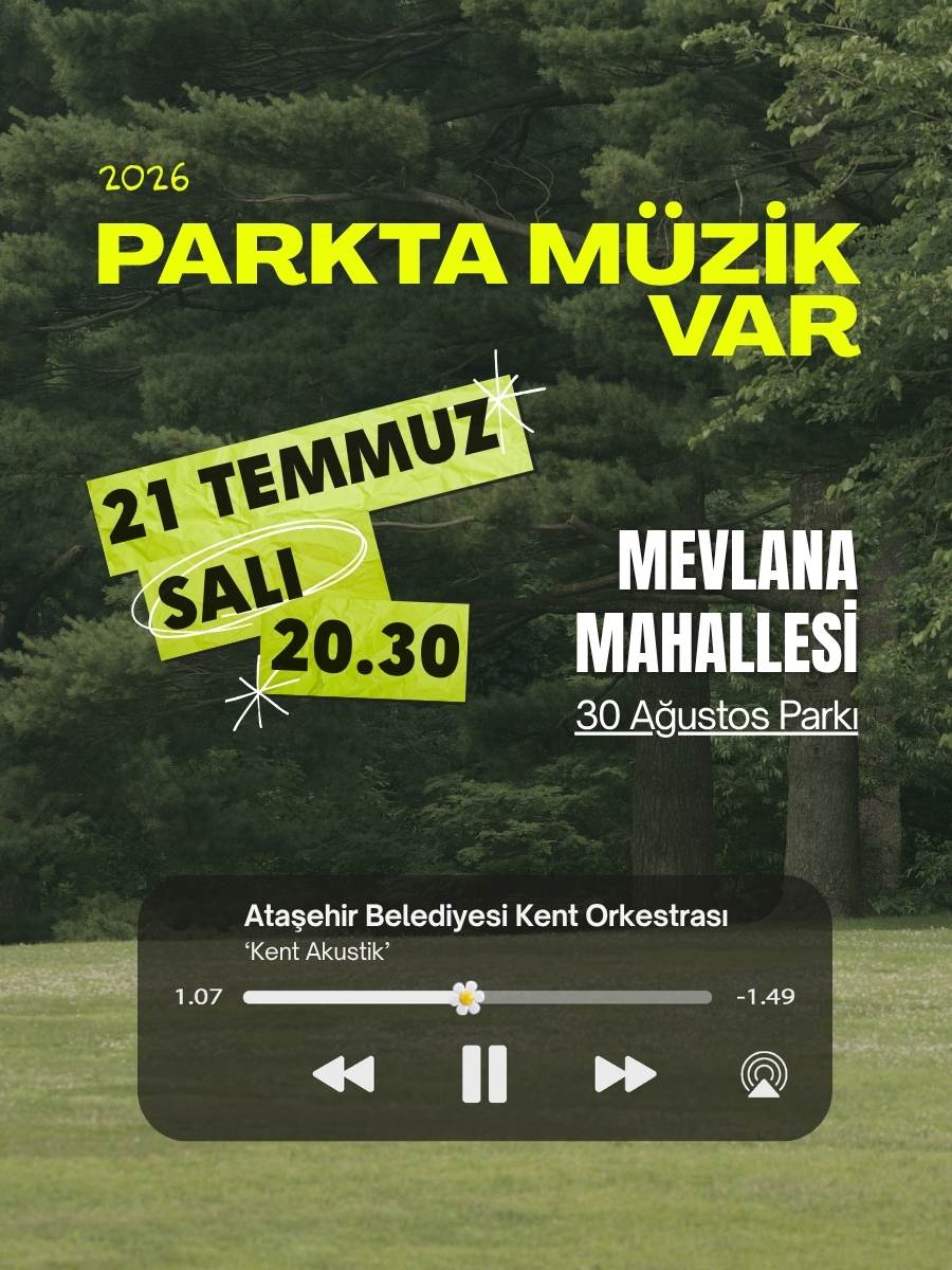 Parkta Müzik Var - Ataşehir Belediyesi Kent Orkestrası