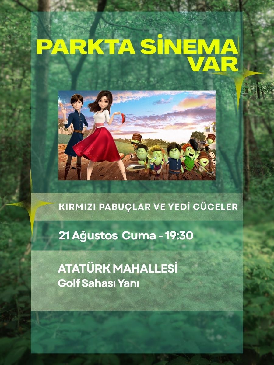 Parkta Sinema Var- Kırmızı Pabuçlar Ve Yedi Cüceler
